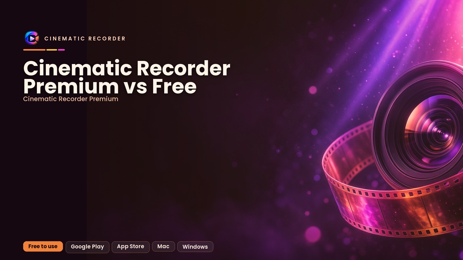 cinematic recorder premium
