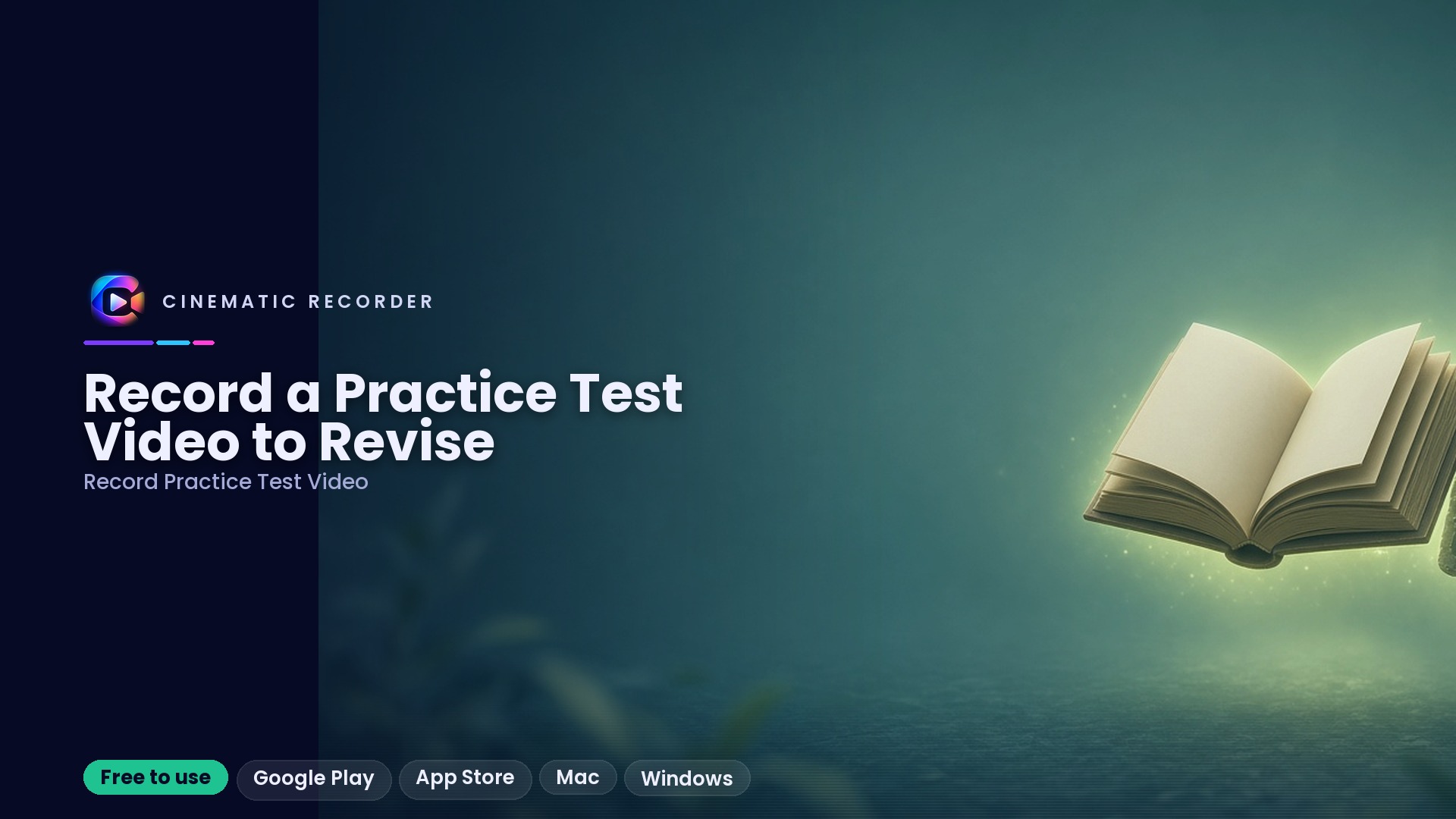 record practice test video
