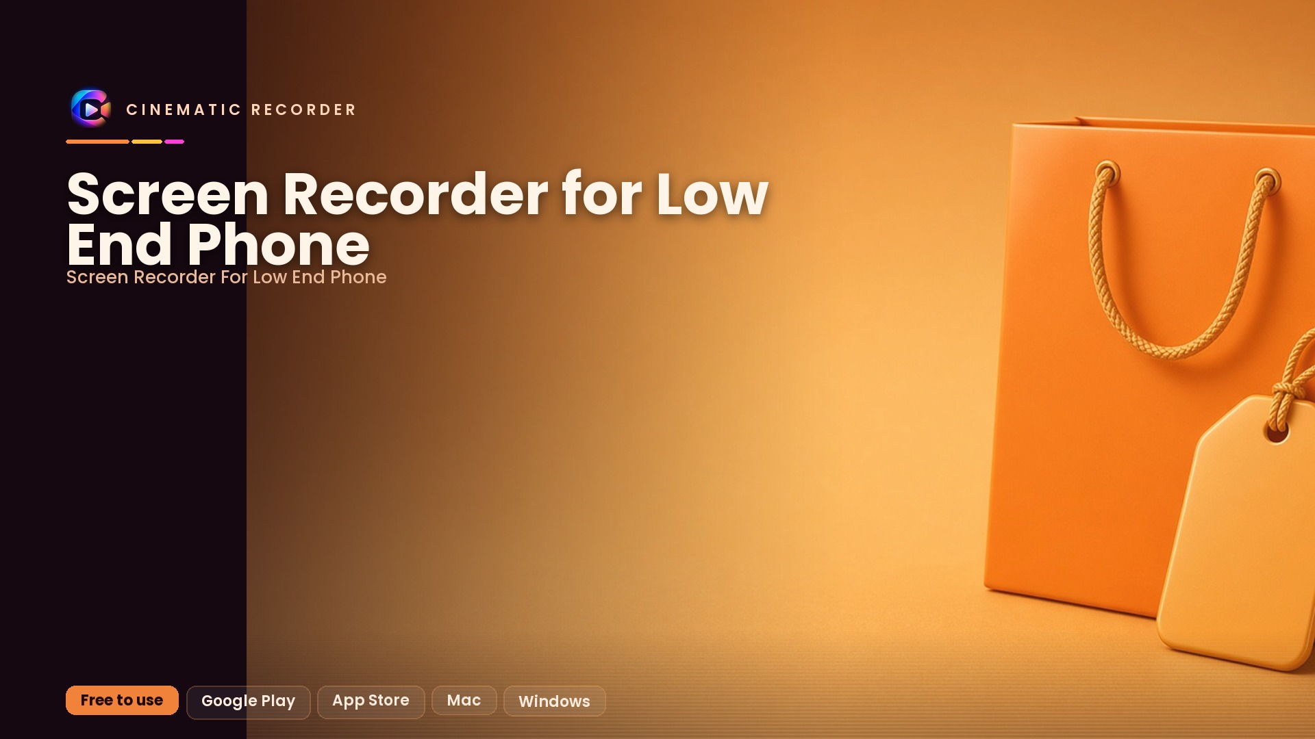 screen recorder for low end phone