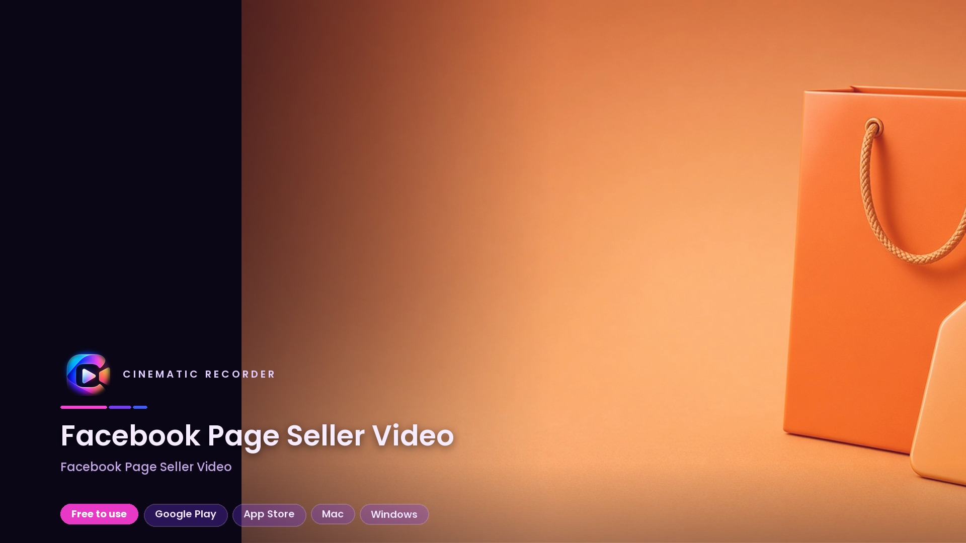 facebook page seller video