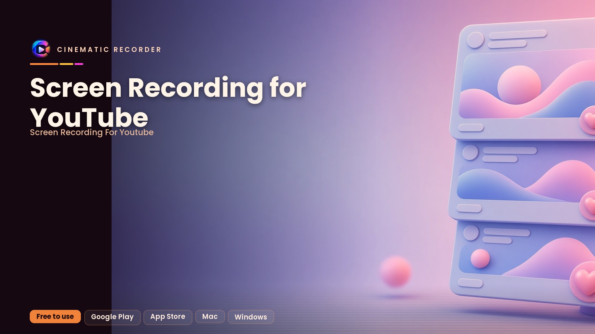 screen recording for youtube