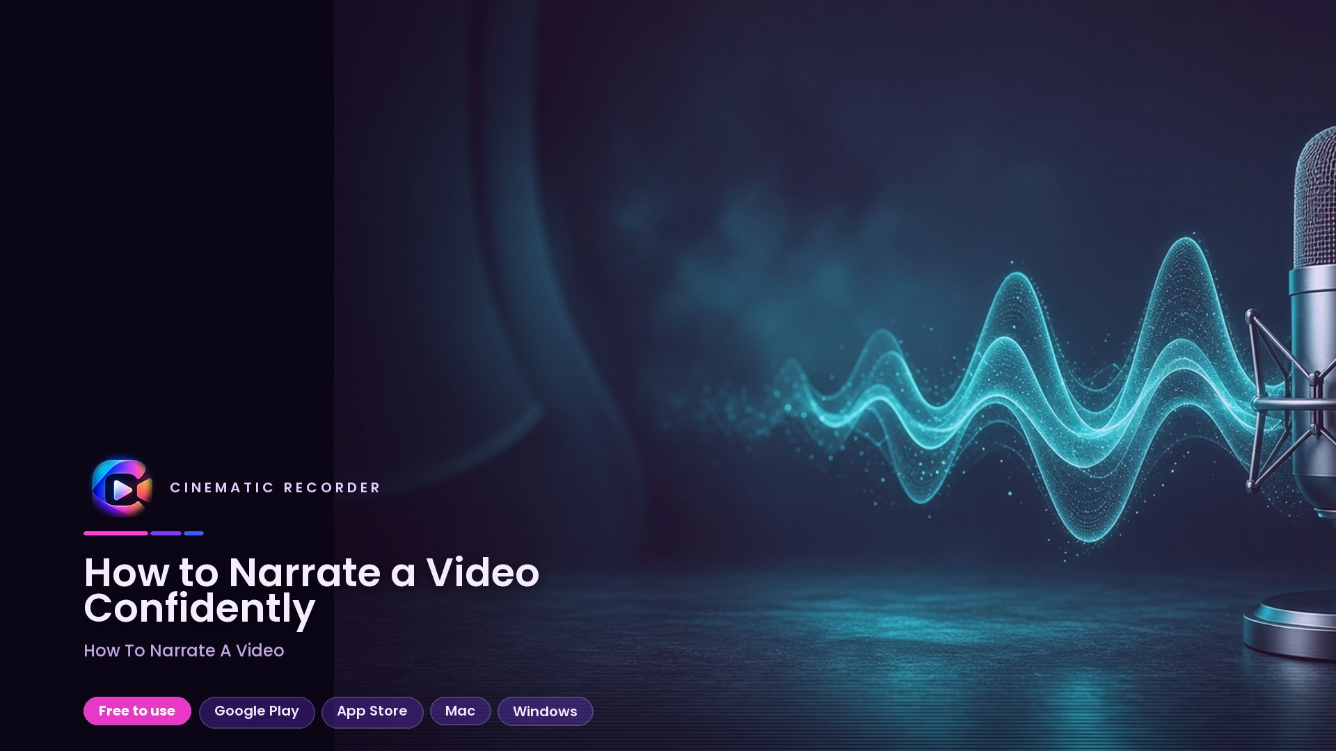 how to narrate a video